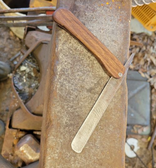 Damascus Straight Razor